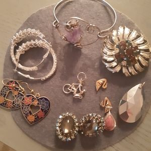 Vintage to now jewellery/Mac lipstick